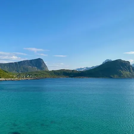 Haukland View Alpesi faház Leknes